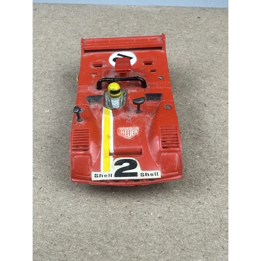 VTG 1970s Aurora AFX Red G-Plus Ferrari #2 Heuer 312 PB, 1732 HO Slot Untested